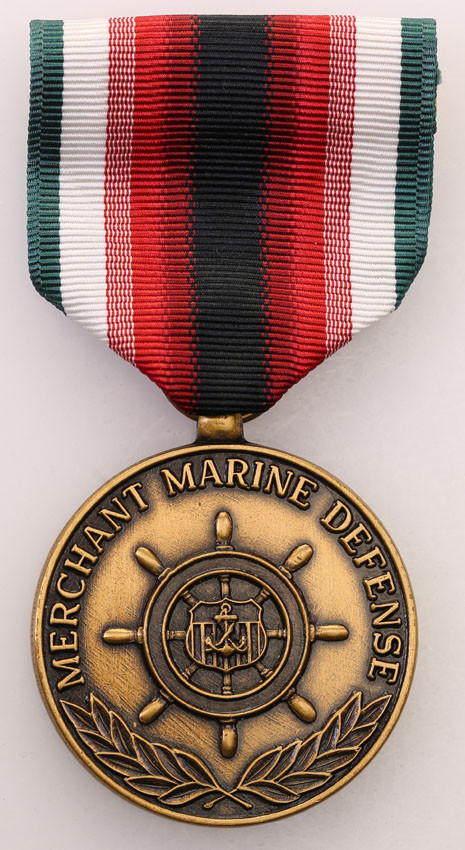 USA. Medal za ochronę floty handlowej  (Merchant Navy Defence Medal)